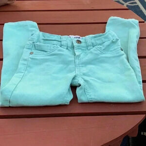 5 for 25 urban  star mint green, light denim jeans